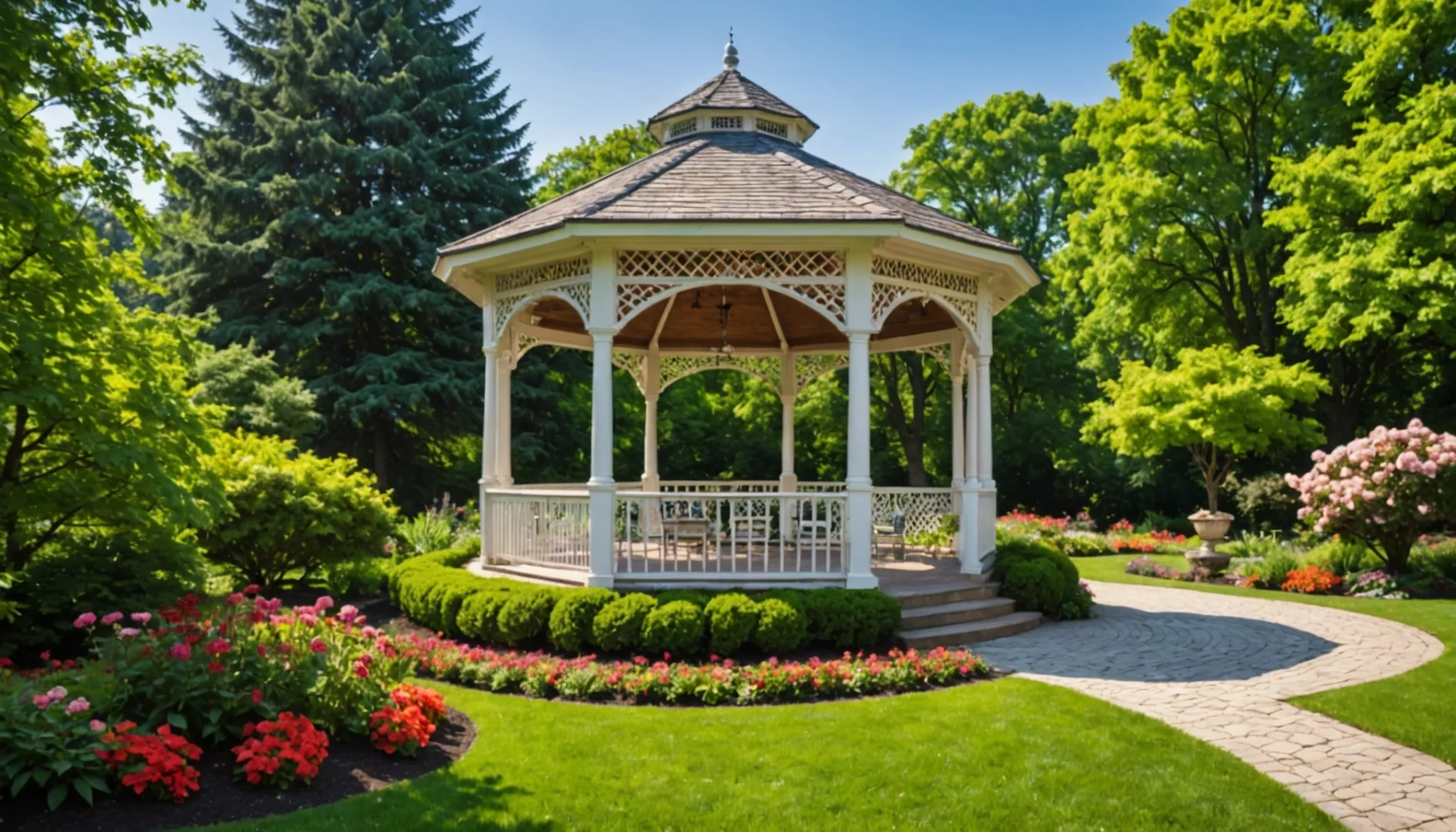 Kiosque ou gloriette de jardin : quelles différences ?